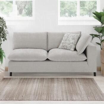 Marisa Beige Boucle Modular RF Loveseat with 2 Pillows LV04411 By ACME