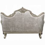 Libertee Beige Fabric Loveseat with 3 Pillows LV03821 By ACME Luxury Loveseats Mobilia Cleopatra 18 Libertee Beige Fabric Loveseat with 3 Pillows LV03821 By ACME 18