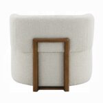 Darius Beige Boucle Accent Chair with Pillow AC02589 By ACME 15