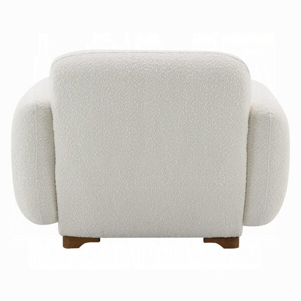 Darius Beige Boucle Arm Chair with Pillow LV04542 By ACME 10