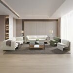Jaeda Accent Chair in Green Boucle AC04553 By ACME 17