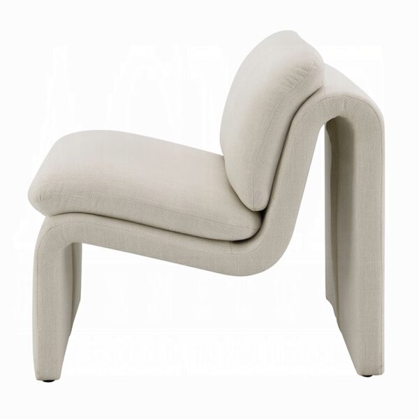 Jaeda Accent Chair in Ivory Boucle AC04552 By ACME 11