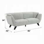 Nayeli Sofa in Light Gray Boucle LV04200 By ACME 22