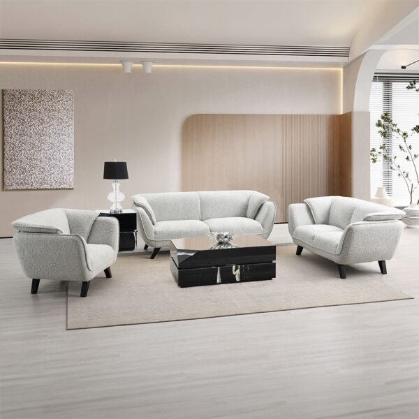 Nayeli Sofa in Light Gray Boucle LV04200 By ACME 16