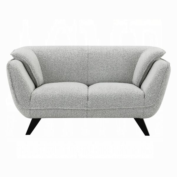 Nayeli Loveseat in Light Gray Boucle LV04201 By ACME 11
