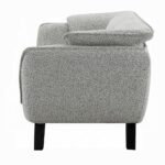 Nayeli Loveseat in Light Gray Boucle LV04201 By ACME 19