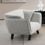 Nayeli Chair in Light Gray Boucle LV04202 By ACME 17