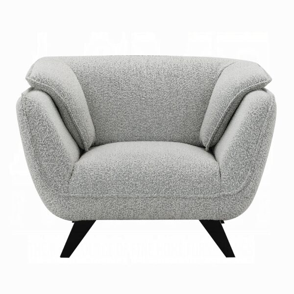 Nayeli Chair in Light Gray Boucle LV04202 By ACME 11