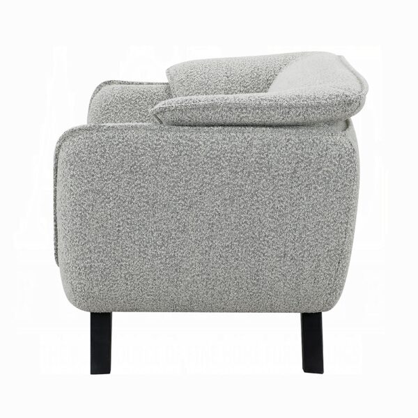 Nayeli Chair in Light Gray Boucle LV04202 By ACME 12