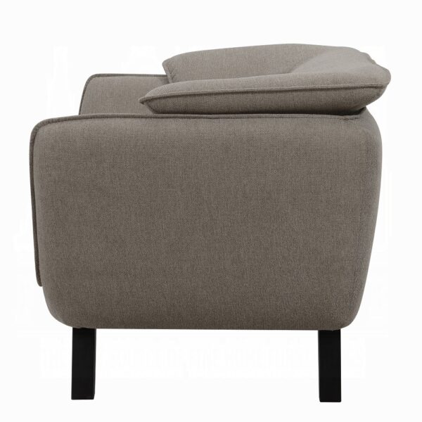 Nayeli Chair in Brown Linen LV02370 By ACME 11