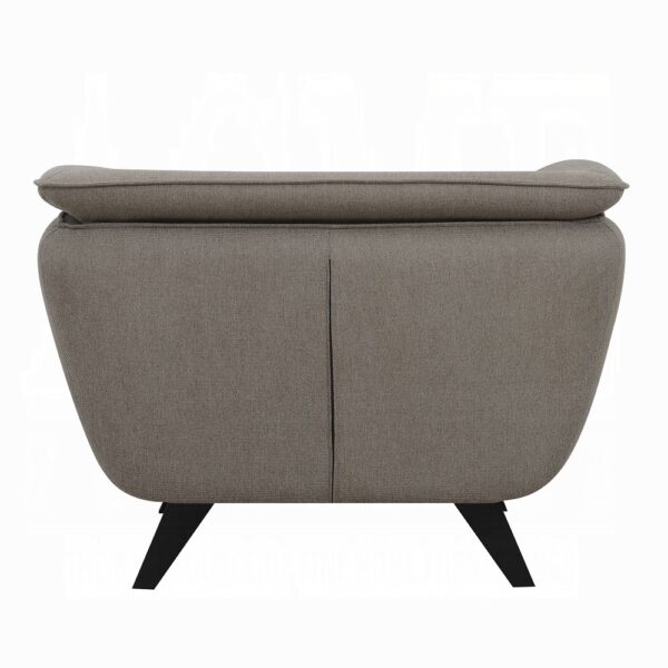 Nayeli Chair in Brown Linen LV02370 By ACME 12