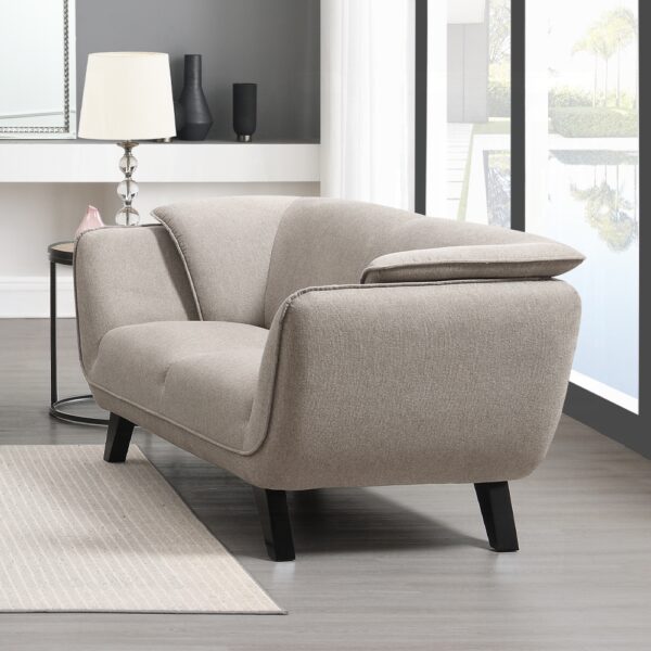 Nayeli Sofa in Brown Linen LV02368 By ACME 8