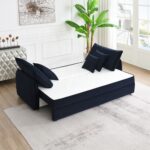 Irina Blue Velvet Sofa with Sleeper LV03890 By ACME 16