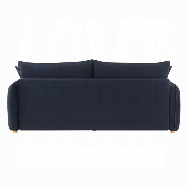 Irina Blue Velvet Sofa with Sleeper LV03890 By ACME 13