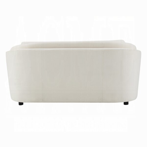 Mariko Loveseat with 2 Pillows in Beige Linen LV02771 By ACME 14