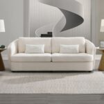 Mariko Sofa with 2 Pillows in Beige Linen LV02770 By ACME 17