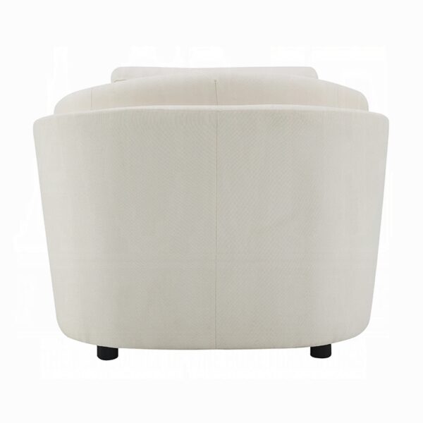 Mariko Chair with Pillow in Beige Linen LV02772 By ACME 14