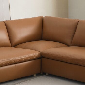 Brighton Modular – Wedge in Brown Leather LV03372 By ACME