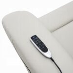 Marsha Power Recliner with Lift & Massage in Light Gray Silicone Leather LV04273 By ACME 30