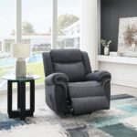 Domana Power Recliner with Lift & Heating & Massage in Blue Fabric LV04274 By ACME 23