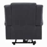 Domana Power Recliner with Lift & Heating & Massage in Blue Fabric LV04274 By ACME 25