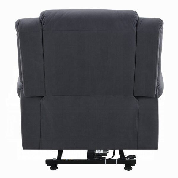 Domana Power Recliner with Lift & Heating & Massage in Blue Fabric LV04274 By ACME 15