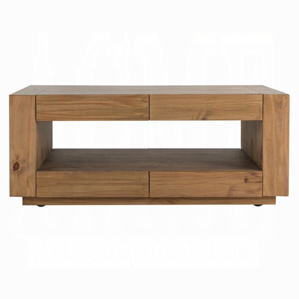 Harlan Coffee Table in Brown Finish LV03775 By ACME 14