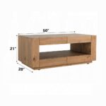 Harlan Coffee Table in Brown Finish LV03775 By ACME 27