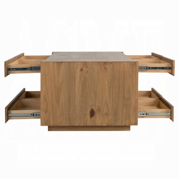 Harlan Coffee Table in Brown Finish LV03775 By ACME 19