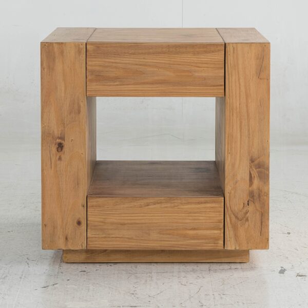 Harlan End Table in Brown Finish LV03776 By ACME 10