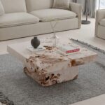 Fultan Engineered Stone Coffee Table LV03935 By ACME 11