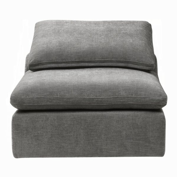Naveen Modular – Gray Linen Armless Chair LV55140 By ACME 10