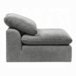 Naveen Modular – Gray Linen Armless Chair LV55140 By ACME 18