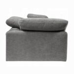 Naveen Modular – Gray Linen Wedge with Pillow LV55141 By ACME 18