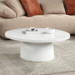 Zaid Coffee Table in White Marble LV04225 By ACME 11