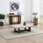 Keven Walnut Sofa Table LV03017 By ACME 14