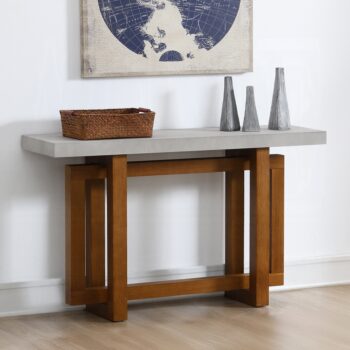 Keven Walnut Sofa Table LV03017 By ACME