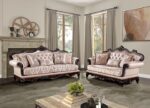 Veracruz Brown Loveseat FM65002BR-LV By Furniture Of America 18