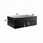 Drisana Coffee Table in Black Mirrored Finish LV03865 By ACME 12
