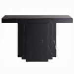 Drisana Console Table in Black Mirrored Finish AC03870 By ACME 14