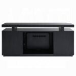 Drisana TV Stand with Fireplace in Black Mirrored Finish LV03868 By ACME 15