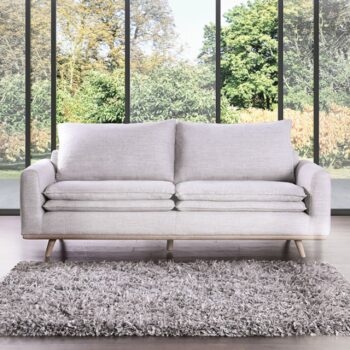 Monthey Gray Sofa FM63008OA-LG-SF By Furniture Of America