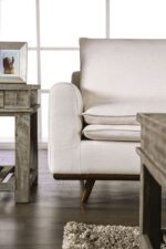 Monthey Linen White Sofa FM63008DB-SF By Furniture Of America 18