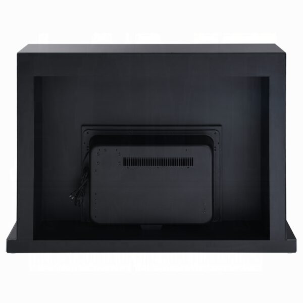 Drisana Fireplace in Black Mirrored Finish AC03869 By ACME 7