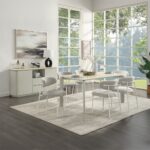 Ingram Light Gray Server with Ceramic Top DN03108 By ACME 14