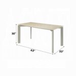 Ingram Light Gray Dining Table with Sintered Stone DN03105 By ACME 10