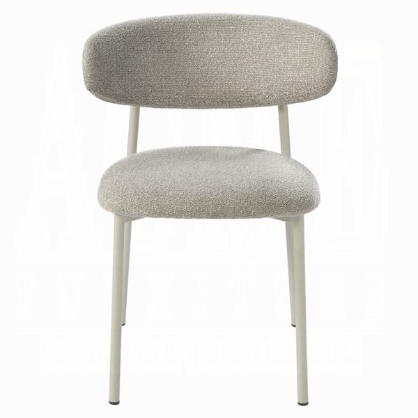 Ingram Side Chair in Light Gray Finish DN03106 By ACME 10