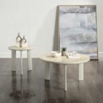 Ingram Light Gray Coffee Table with Sintered Stone LV03115 By ACME 11