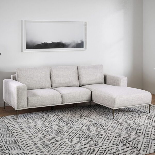 Forde Gray Sectional, Right Chaise FM63009GY-SECT-R By Furniture Of America 8