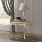 Libertee Champagne End Table By ACME